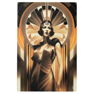 Flapper woman, Art deco series, Vol 2