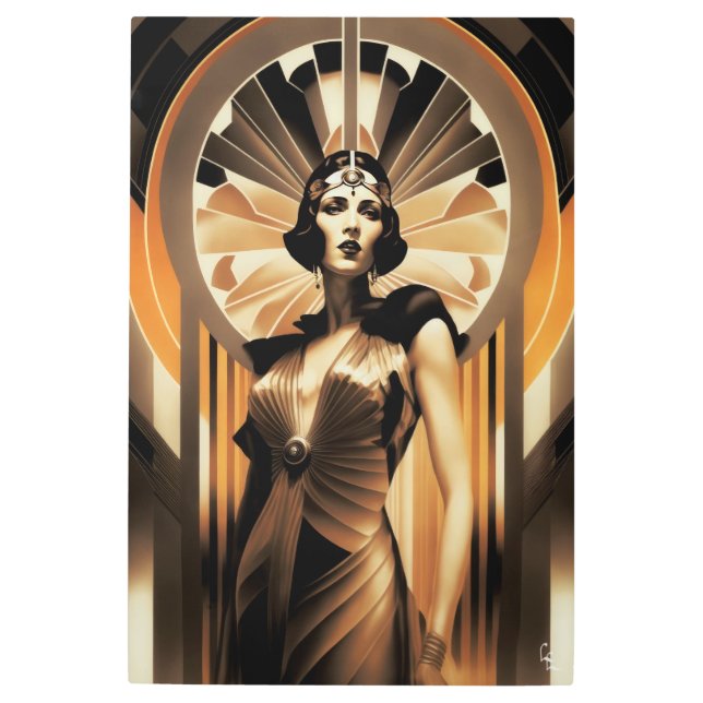 Flapper woman, Art deco series, Vol 2 (Front)