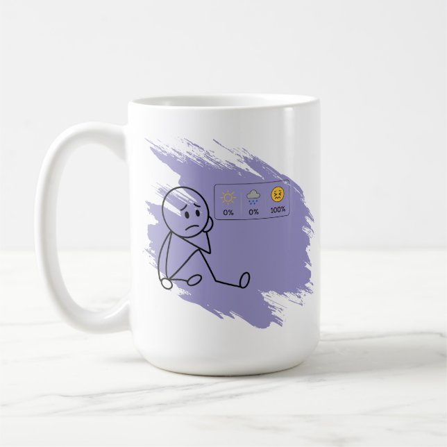 Flare Day Nope Humor Custom Condition Coffee Mug (Left)