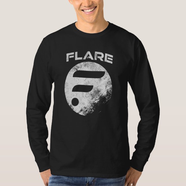 Flare Network Spark Token Ripple Coin Xrp Ledger D T-Shirt (Front)