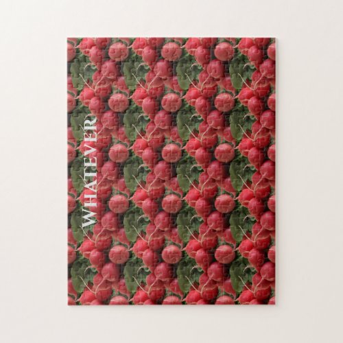 Flaring Red Radish Bunch Jigsaw Puzzle