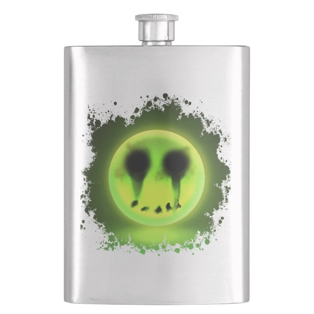 Flasers Glowmoji Flask (Front)
