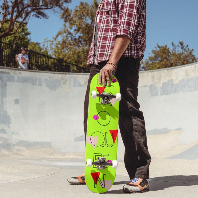 Flash Back Pre-Built Complete Neon Skateboard (Outdoor 2)