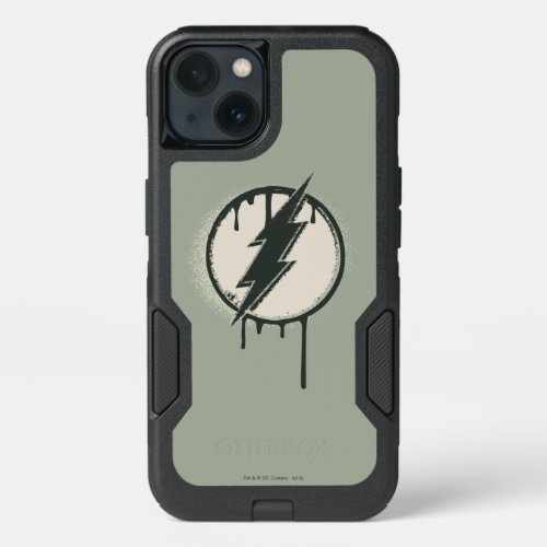 Flash Bolt Paint Grunge iPhone 13 Case