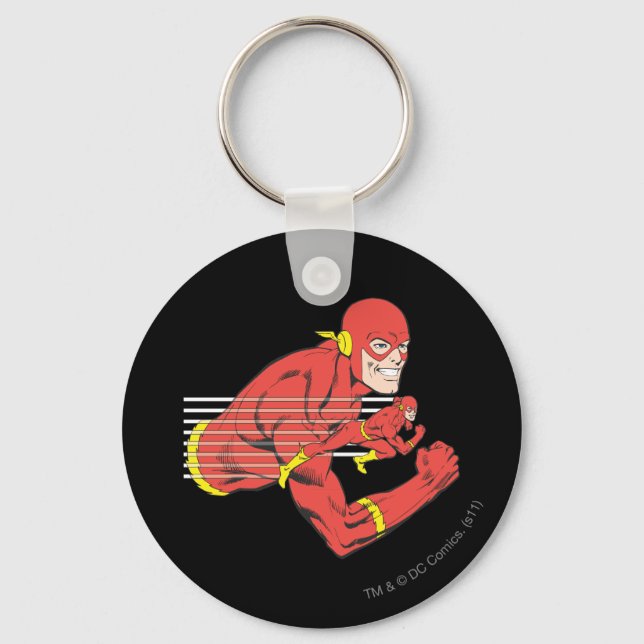 Flash Bust View Keychain (Front)