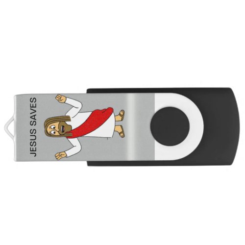 Flash Drive Choose_A_Size Jesus Saves LOLy Word