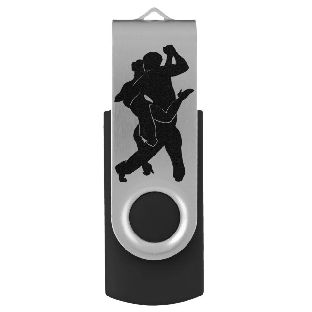 Flash Drive with Tango Dancers (Back (Vertical))