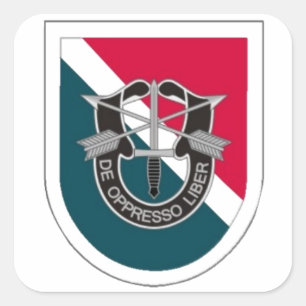 FLASH/DUI 11TH SPECIAL FORCES GRP STICKERS