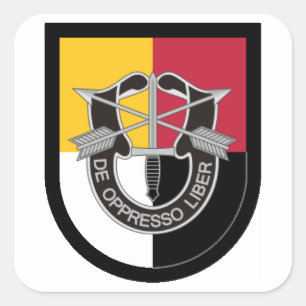 FLASH/DUI 3RD SPECIAL FORCES GROUP STICKERS
