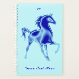 Flash Horse Planner with Custom Text and Year