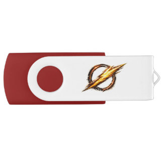 Flash inspired logo drive
