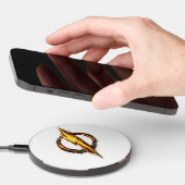 Flash inspired logo wireless charger (Hand)