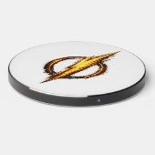 Flash inspired logo wireless charger (Front 2)
