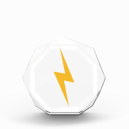 Flash lightning bolt award