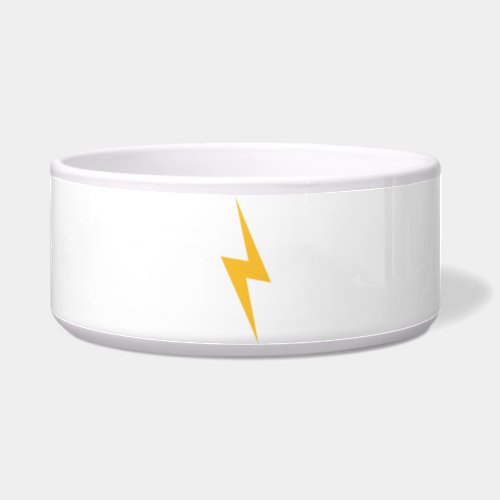 Flash lightning bolt bowl
