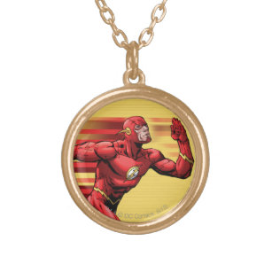 Flash Running Gold Plated Necklace