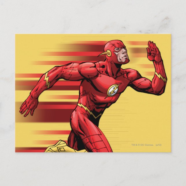 Flash Running Postcard (Front)