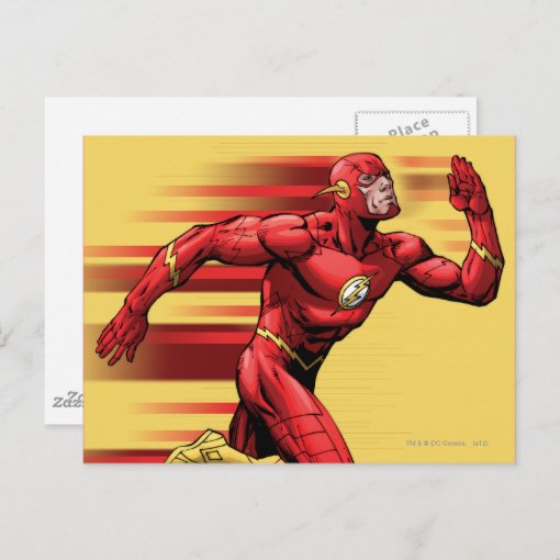 Flash Running Postcard Zazzle