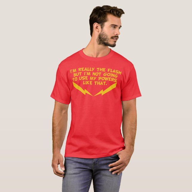 Flash running shirt (Front Full)