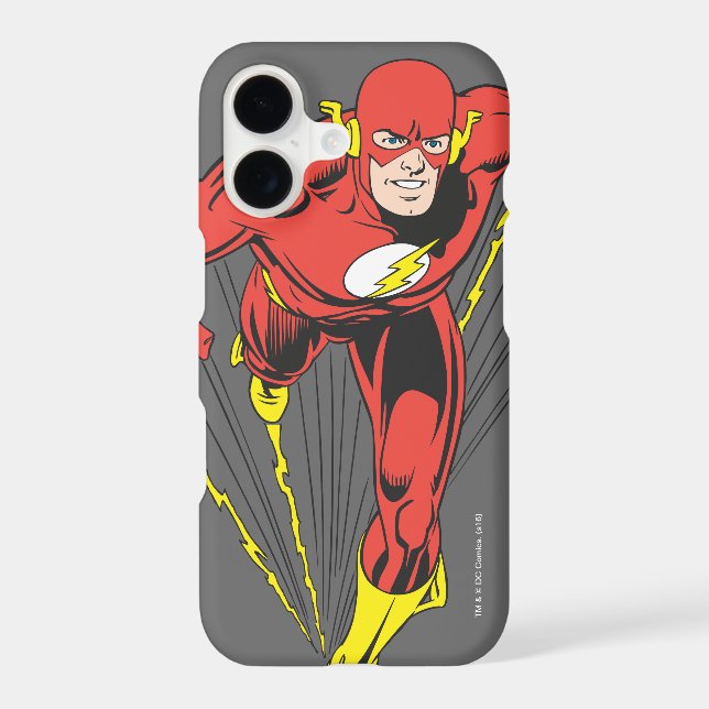 Flash Runs Forward Iphone Case (Back)