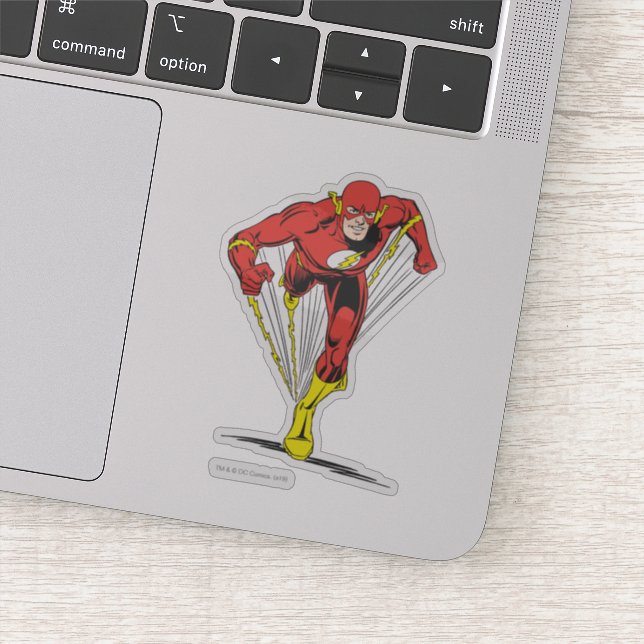 Flash Runs Forward Sticker (Detail)