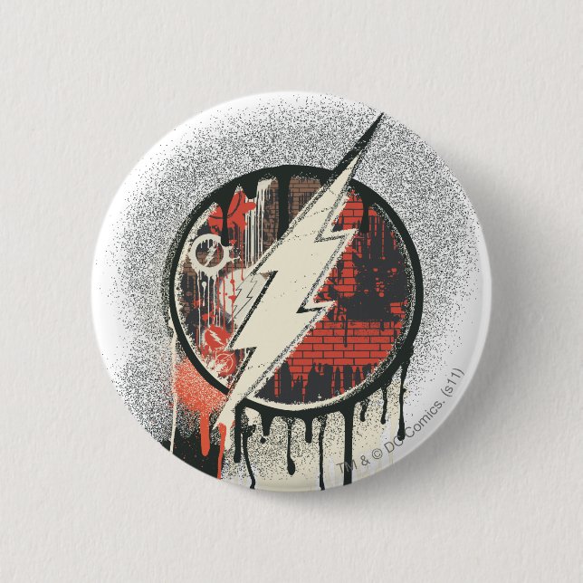 Flash - Twisted Innocence Symbol Button (Front)
