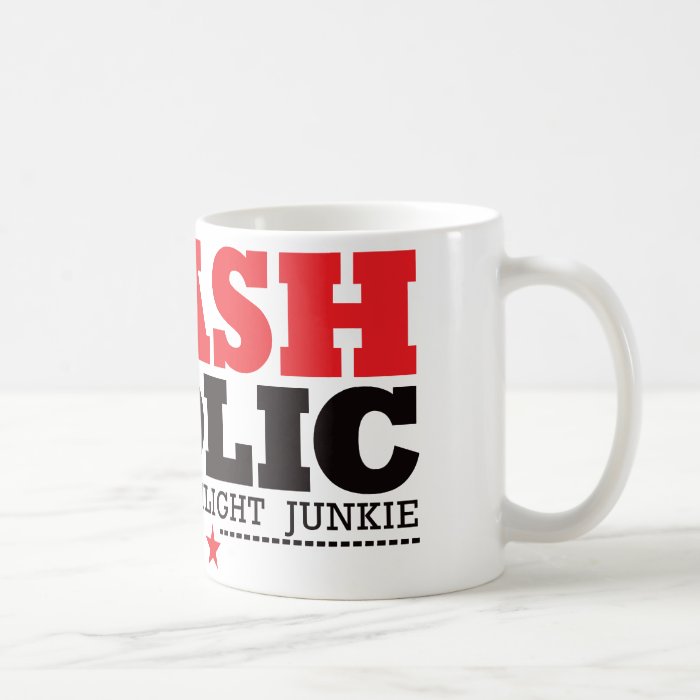 Flashaholic – Ultimate Flashlight Junkie   Red Coffee Mug