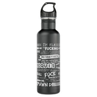 Flashed Rage Epic Rage Moment Stainless Steel Water Bottle