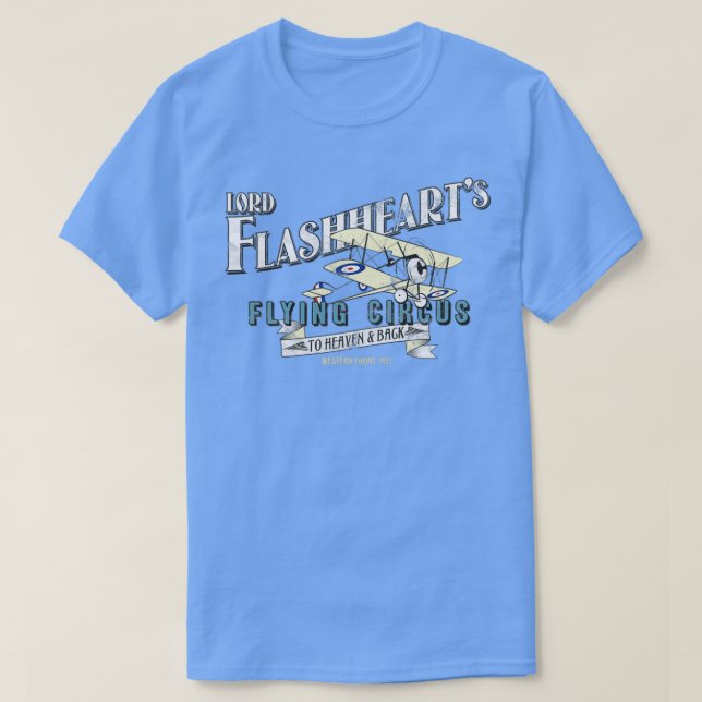 Flashhearts Flying Circus  T-Shirt (Design Front)