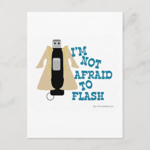 Flashy Drive Postcard