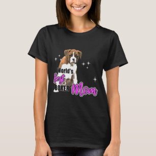 Flashy Fawn Boxer Dog Boxer Dog Mom T-Shirt