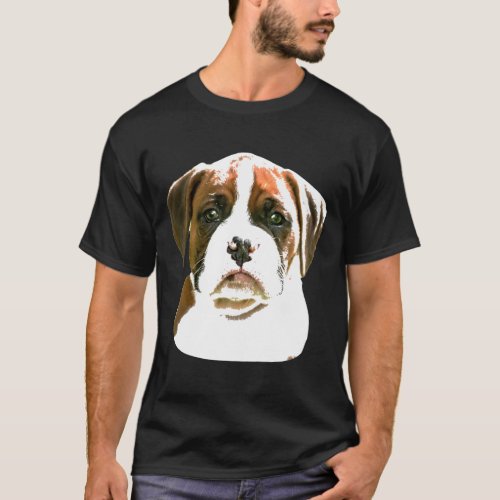 Flashy Fawn Boxer T_Shirt