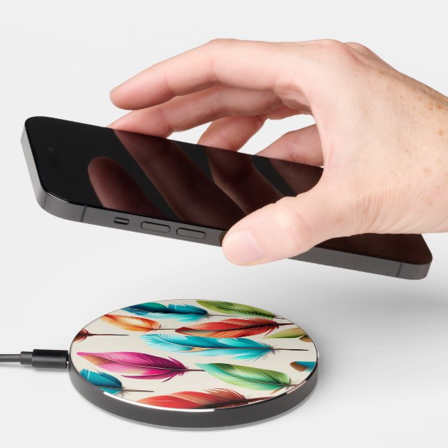 Flashy Feathers  Wireless Charger (Hand)