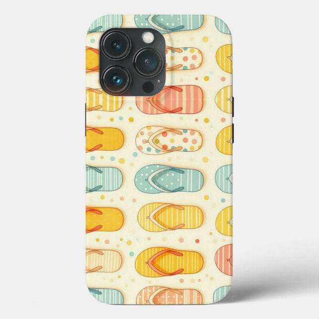 Flashy Flip-flops  Case-Mate iPhone Case (Back)