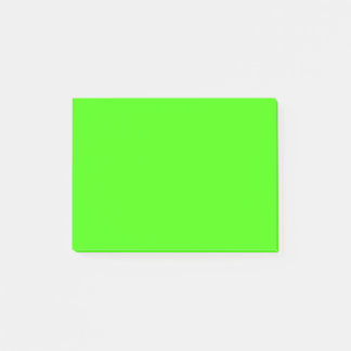 Flashy Green Post-it Notes