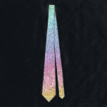 Flashy Pastel Rainbow Glitter Pattern Neck Tie<br><div class="desc">Add some trendy style to your necktie wardrobe collection. Flashy Pastel Rainbow Glitter Pattern on a men's necktie. Fashionable & Classy men's attire - for wedding groom, professional, business, or casual wear. A great idea as a perfect gift-giving present for dad, husband or any man.</div>