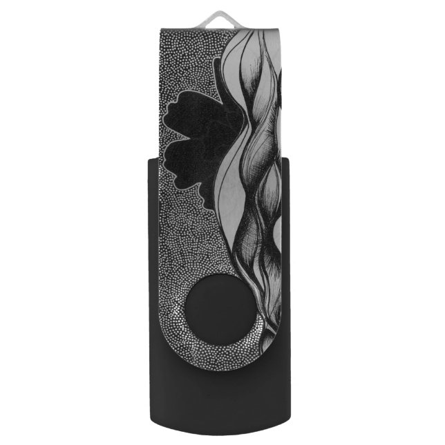 Flashy USB Swivel Flash Drive (Back (Vertical))