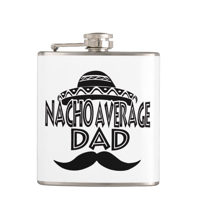 Flask, 6 oz. flask (Front)