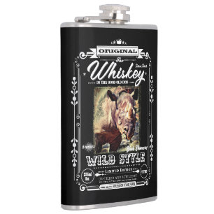 FLASK_Black Rhinoceros Flask