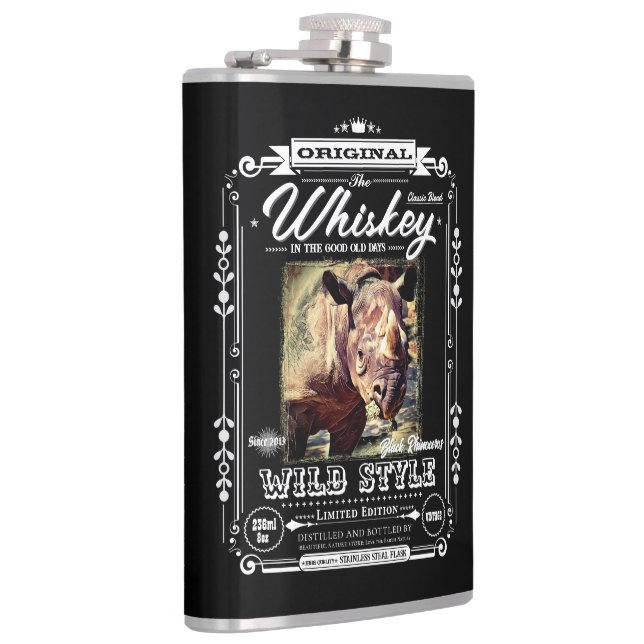 FLASK_Black Rhinoceros Flask (Right)