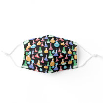 Flask Chemistry Pattern Mask