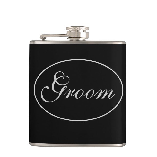 Flask-Groom Flask (Front)