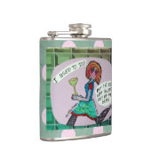 FLASK-I USED TO JOG, BUT THE ICE HIP FLASK (Right)
