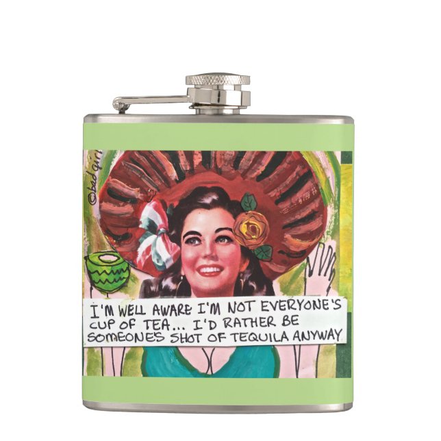 FLASK-I'M WELL AWARE I'M NOT EVERYONE'S FLASK (Front)