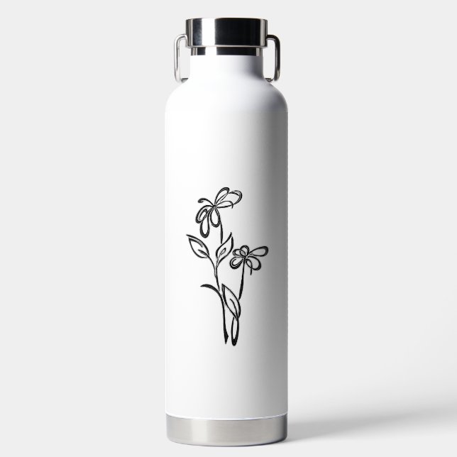 FLASK INSULATED ART AND DESIGN WATER BOTTLE (Front)