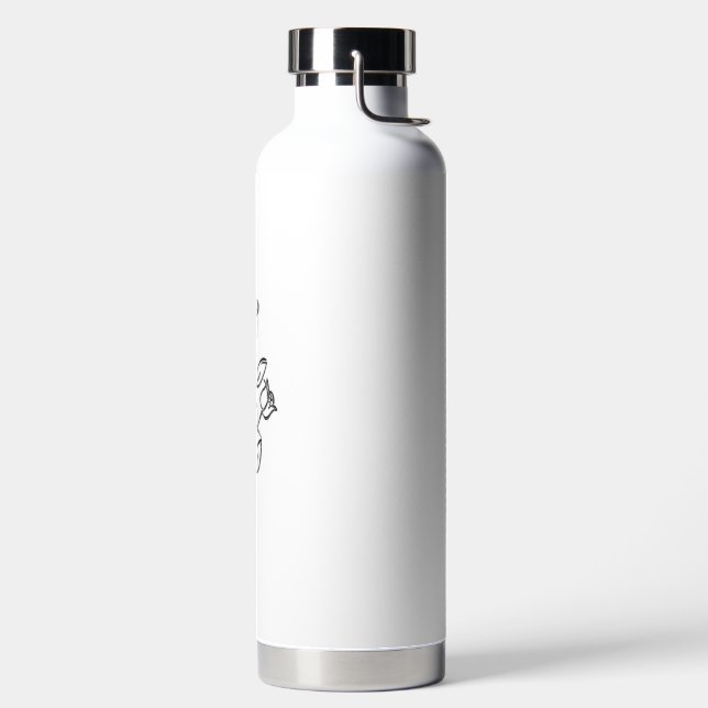 FLASK INSULATED ART AND DESIGN WATER BOTTLE (Left)