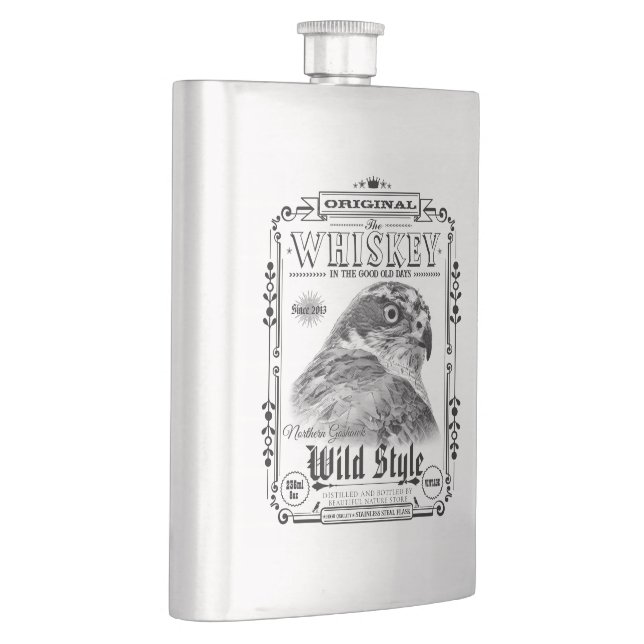 FLASK_Northern Goshawk Flask (Right)