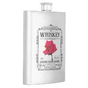 FLASK_Red Rose Flask