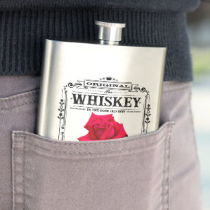FLASK_Red Rose Flask