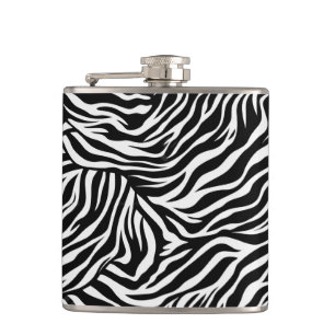 Flask Zebra Print
